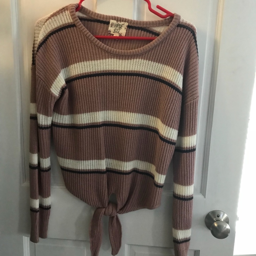 Mauve pink sweater